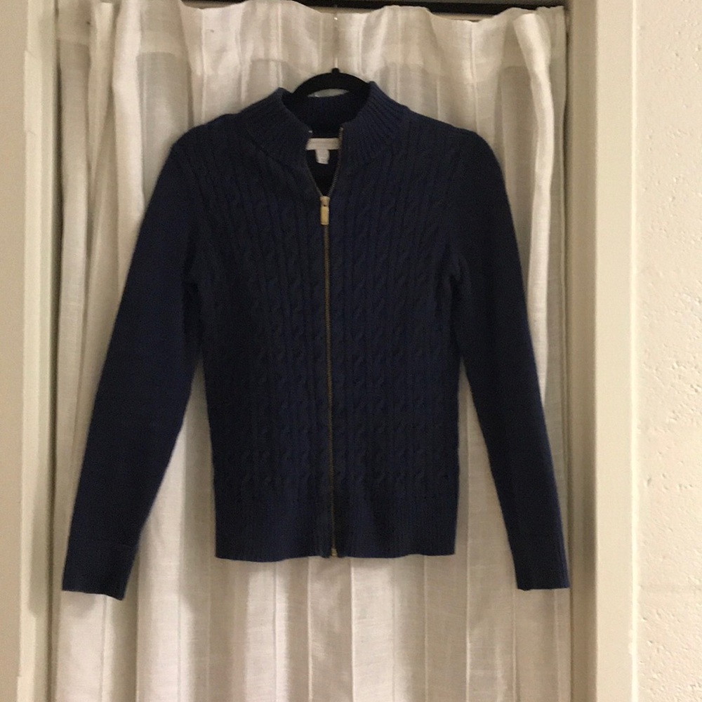 Charter Club Zip-up Sweater